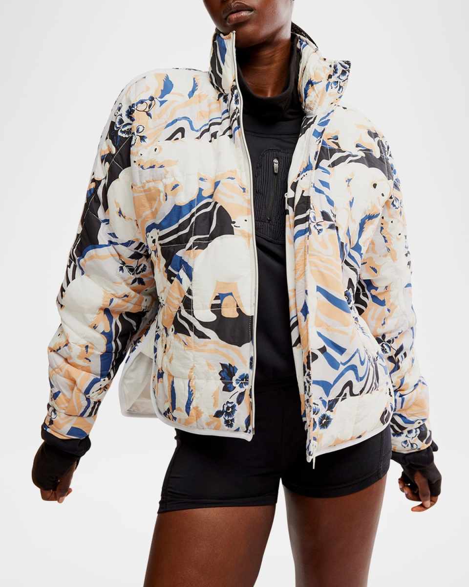Pippa Printed Packable Puffer Jacket